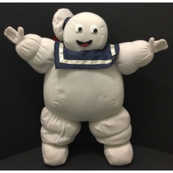 Vintage 1984 Ghostbusters Stay Puft Marshmallow Man Plush Galoob Rare Toy - Picture 1 of 7